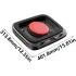 MEMO FL08 Laptop Cooling Stand 2400RPM Powerful Fan Notebook Heat Dissipation Base Enhances Optimaled Airflows and Durability